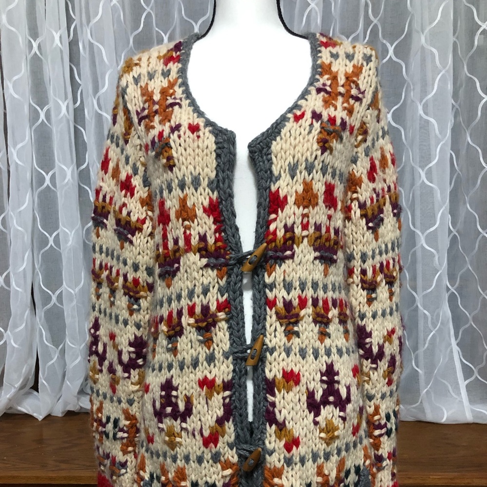 Anthropologie Winter chunky sweater. NWT